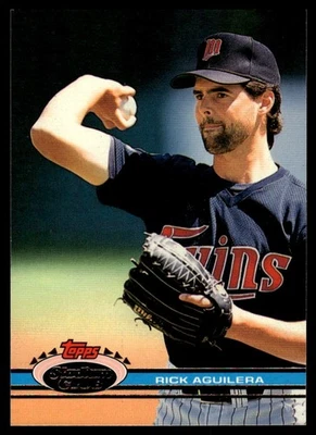 1991 Stadium Club #76b Rick Aguilera - Image 1 of 2