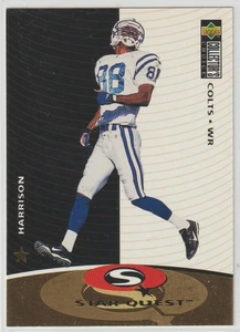 Marvin Harrison 1997 Collector's Choice Starquest #SQ44 Colts Hall of Fame - Bild 1 von 2