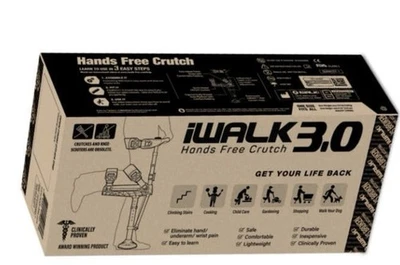Muleta de rodilla manos libres iWALK 3.0 - Alternativa a las muletas - Nueva en caja Foto 1 de 4