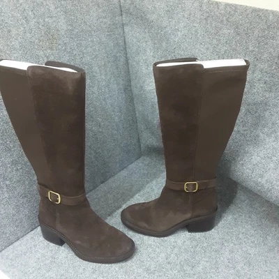 Botas altas de gamuza para mujer Vince Camuto Vianah2 10M ancho pantorrilla brownie  Foto 1 de 4