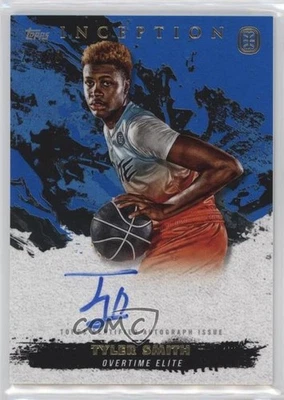 2021-22 Topps Inception OTE Overtime Elite Blue /25 Tyler Smith #IA-TS2 Auto - Image 1 of 2