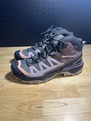 Botas de senderismo Salomon X Ultra 360 Mid CSWP W para mujer talla 9,5 ciruela 474500 NUEVAS Foto 1 de 4