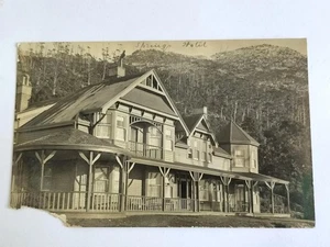 Australian POSTCARD Springs Hotel, Mt Wellington Tasmania, Vintage 1900s Beattie - Picture 1 of 8