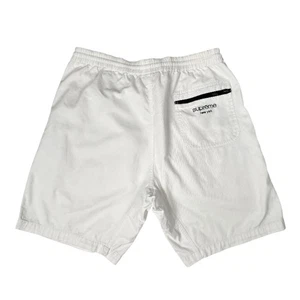 Pantalones cortos blancos Supreme de sarga lavada para hombre talla mediana 2016 SS16 - Imagen 1 de 8