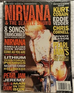 Guitar World Presents: Nirvana & The Seattle Sound - NOS Factory Sealed Magazine - Imagen 1 de 3