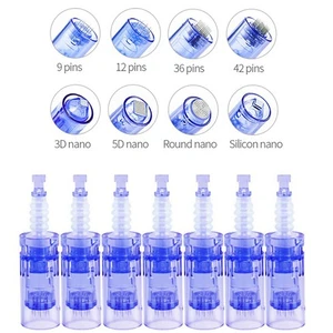 10Pcs A1/A6 Electric Derma Pen Needle Cartridge Auto Microneedle Derma Pen TXI - Picture 1 of 15