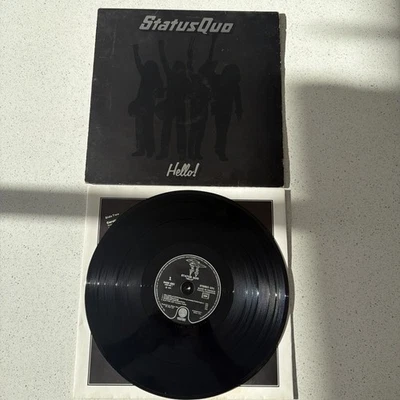 Lp vinyle 33t / Status Quo – Hello !  (1973) - Photo 1/4