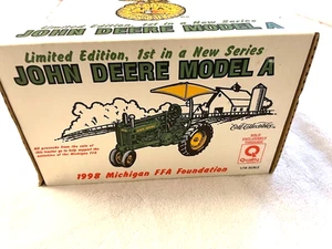 NEW 1/16 John Deere Model A 1998 Michigan FFA w/ Umbrella W/ BOX 1ST IN SERIES - Picture 1 of 4