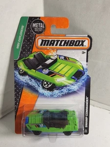 2016 Matchbox MBX Explorers - SWAMP COMMANDER -  Green - 99/125 - DJV52 - Picture 1 of 12