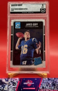2016 Donruss Optic #172 Jared Goff Graded 9 RC - Bild 1 von 2