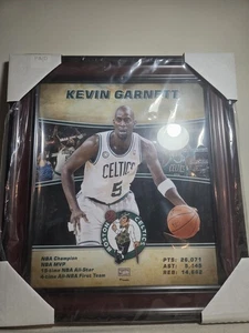 Kevin Garnett Boston Celtics incorniciato 15" x 17" legno duro classici giocatore collage - Foto 1 di 4