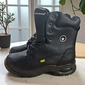 Converse Arbeitsstiefel Herren 8 Athlite C6880 schwarz Met Guard 8” Stahlkappe NEU - Bild 1 von 7