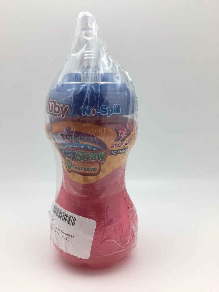 Taza Nuby Sippy con pajita flexible sin derrame Foto 1 de 1