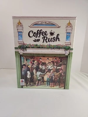 Coffee Rush Board Game Korea Board Games KBGCR01EN Cafe Barista Family NEW - Image 1 of 2