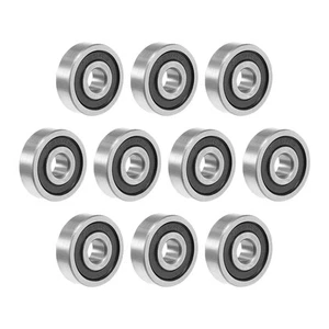 10pcs 625-2RS Deep Groove Ball Bearing 5x16x5mm Double Sealed Chrome Bearings - Picture 1 of 4