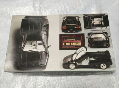 Fujimi Lamborghini Diablo VT 4WD Blackstar scala 124 non assemblata nuova - Immagine 1 di 4