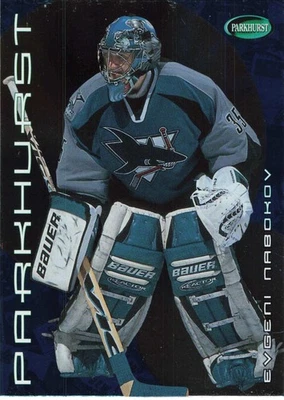 Evgeni Nabokov 2001-02 Parkhurst #93 San Jose Sharks Hockey - Image 1 of 2