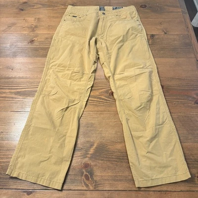 Kuhl Pants Men's 33x30 Vintage Patina Dye Regular Fit Straight Leg Brown - Image 1 of 4