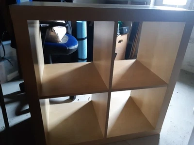 Kallax Regal 4 er von Ikea, Natur, gebraucht! - Bild 1 von 2