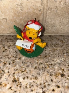 Letra de Papá Noel de colección de Winnie the Pooh Bear de colección de Disney #3917 - Imagen 1 de 6
