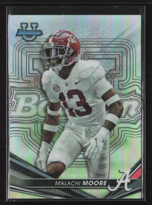 Malachi Moore 2022-23 Bowman's Best University #28 Refractor - Image 1 of 2
