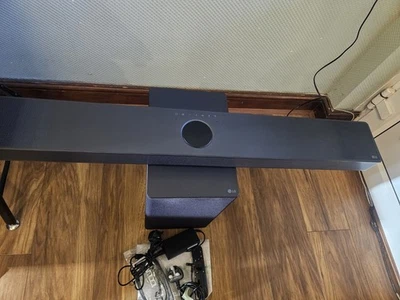 LG SOUNDBAR 3.1.3 WIRELESS SUBWOOFER 4K 400W HDMI DOLBY ATMOS MERIDIAN USC9S - Image 1 of 4