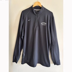 Nike Dri Fit Pullover 1/2 Zip Sweatshirt Herren XL grau Nevada Fußball Sport - Bild 1 von 15