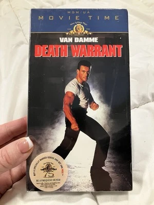 Death Warrant (VHS, 2001) Jean Claude Van Damme - Movie Time MGM New Sealed - Image 1 of 2