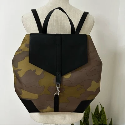 Stella & Dot Backpack Purse Camo and Black - Image 1 of 4