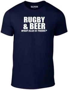 T-shirt rugby e birra - what else t shirt divertente sport rugger union league mischia - Foto 1 di 10