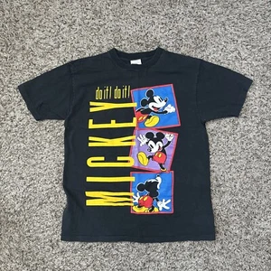 Vtg 90s Mickey and Co Mickey Mouse Do It ! T-shirt Size L Made in USA Disney - Picture 1 of 10