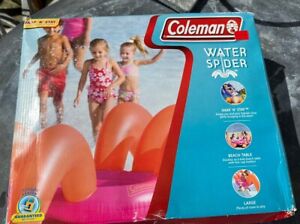 Coleman Large Water Spider Raft Inflatable 6 Foot Float 2005 Open Box