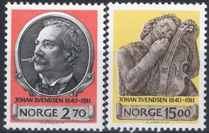 5640 Norway 1990, NK 1103-04, MNH, Johan Svendsen, MI 1054-55, SC #982-83. - Picture 1 of 1