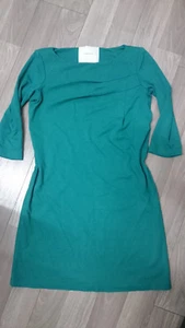 .normaluisa Kleid petrol, Italy Gr. 46, deutsche Gr. 42 enges Kleid kurz 3/4 Arm - Bild 1 von 6