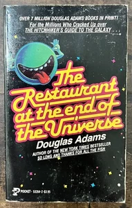 Restaurant At The End Of The Universe Hitchhiker's Guide To The Galaxy Book - Imagen 1 de 2