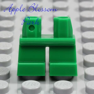 NEW Lego Minifig GREEN SHORT LEGS  Boy Girl Kid Child Xmas Elf Jeans Pants Lower - Picture 1 of 3