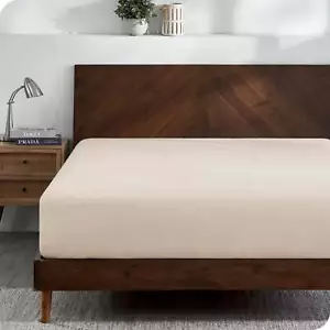 Sábana Ajustable Jersey Ultra Suave 100% Algodón Orgánico Bare Home - Bolsillo Profundo - Imagen 1 de 70