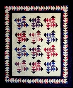 Neu zusammengesetztes Quiltmuster DREIFACH NIEDERLÄNDISCH 60" x 72" - Bild 1 von 1