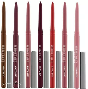 Jordana Easyliner -Draw The Line -Pencil LipLiner- Sealed-Made in USA- Pick any. - Picture 1 of 26