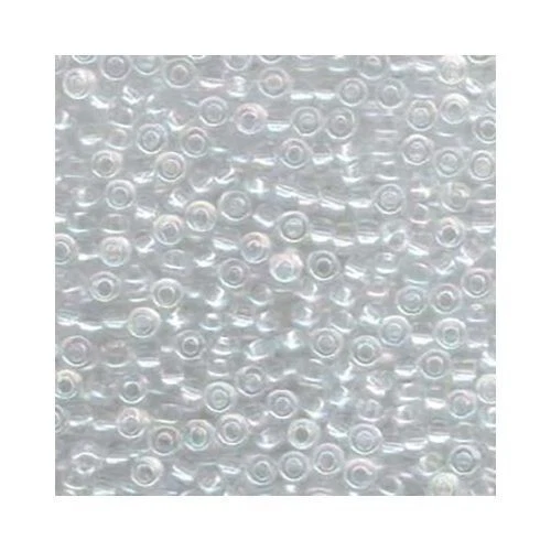 Cuentas Semilla Miyuki 6/0 Cristal Transparente AB 6-250 Vidrio 20g en Tubo Redondo Transparente Foto 1 de 1