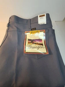 NWT Wrangler Wrancher Boot Jeans Gray. 48x32 - Picture 1 of 7
