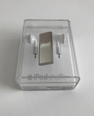 New Sealed Old Stock Apple iPod Shuffle 3rd Generation Stainless Steel 2009 - Image 1 of 4