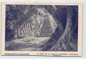 Kambodscha - Der Park der großen Bonzerie in Siem-Reap - Zustand siehe Scans - Bild 1 von 2