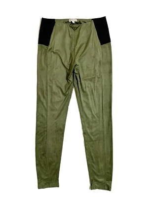 Leggings Guess imitación gamuza Felia verde oliva talla M nuevos con etiquetas Foto 1 de 4