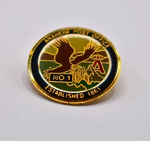 USPS Anaheim Post Office No. 1 Established 1861 / Lapel Hat Pin - Free Ship - Picture 1 of 2