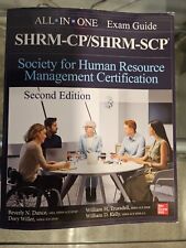 SHRM-CP/SHRM-SCP Certification All-In-One Exam Guide, Paperback by Dance, Bev...