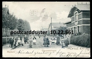 GERMANY Meldorf Postcard 1906 Chausseestrasse - Picture 1 of 2