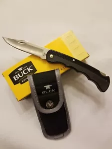 BUCK KNIFE - BUCKLITE lll - BLACK LOCKBACK - #426BKS - 4.88" closed - USA - Picture 1 of 5