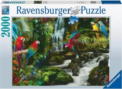 Rompecabezas Ravensburger 2000 piezas - Parrots Paradise Foto 1 de 3
