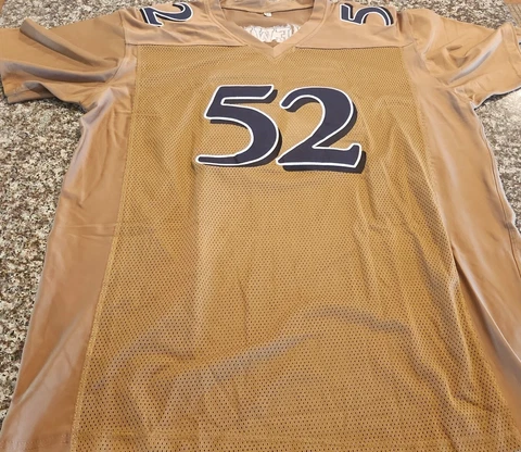 NWOT CUSTOM Sewn Stitched Ray Lewis #52  Baltimore Ravens NFL Jersey 50 XL Cover